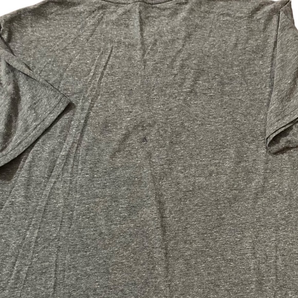 Retro Super Mario Bros Shirt Adult M Gray Graphic Distressed Tagless Mushroom - Picture 5 of 5